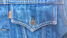 Джинсовая куртка  Levis 70505-0217 Orange Tab, Size 40,Классика-Винтаж