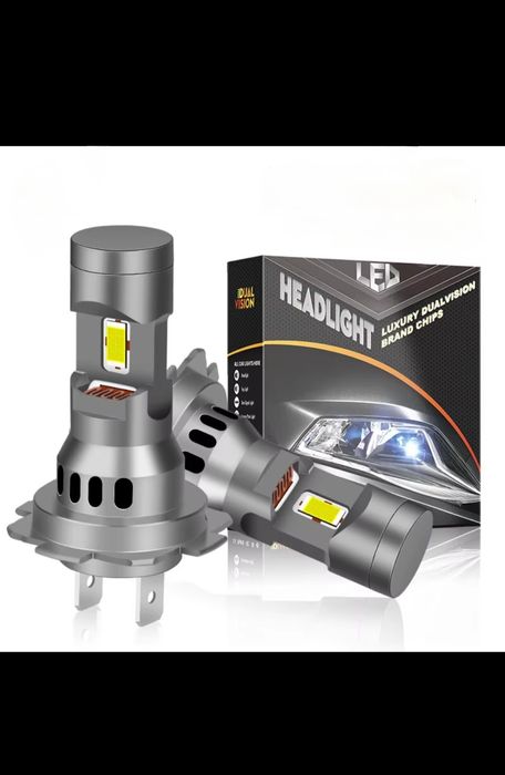 Якісні і потужні авто лампи пара  LED H7 лед