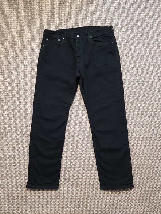 Levi's 502 premium waterless W38 L30 джинси taper оригінал чорні