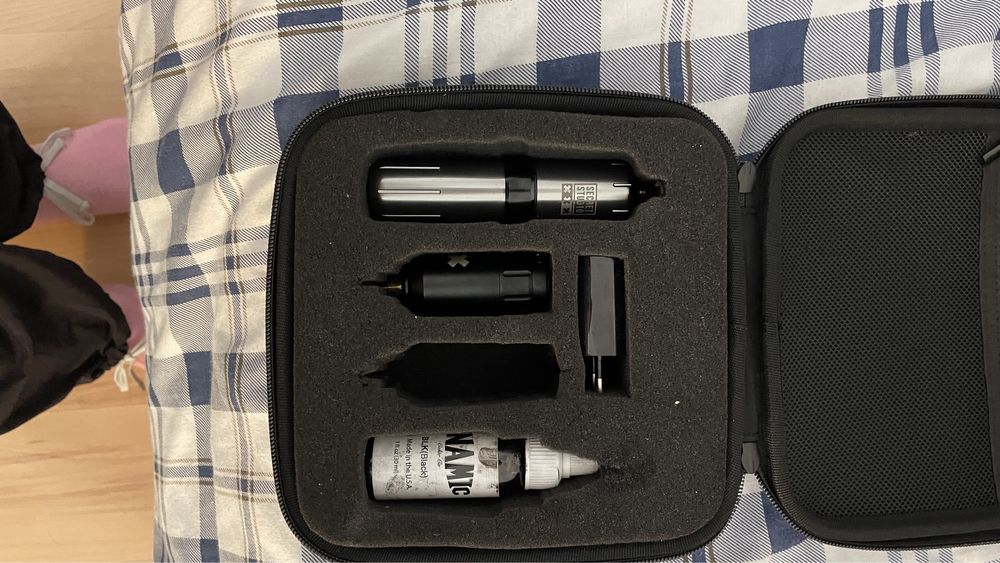 Kit profissional de tattuagem