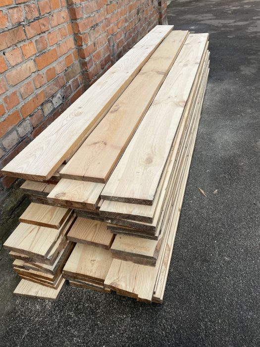 Сухий мауерлат, дошка,рейка,балки та брус, рівні не покручені