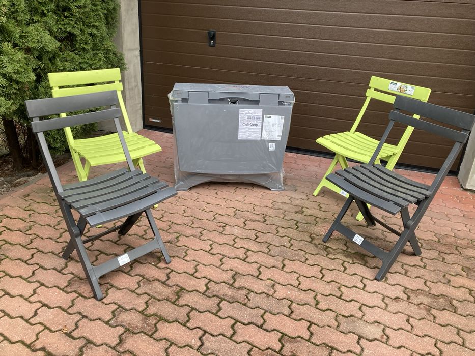 Zestaw ogrodowy Grosfillex Miami, meble na taras, meble ogrodowe