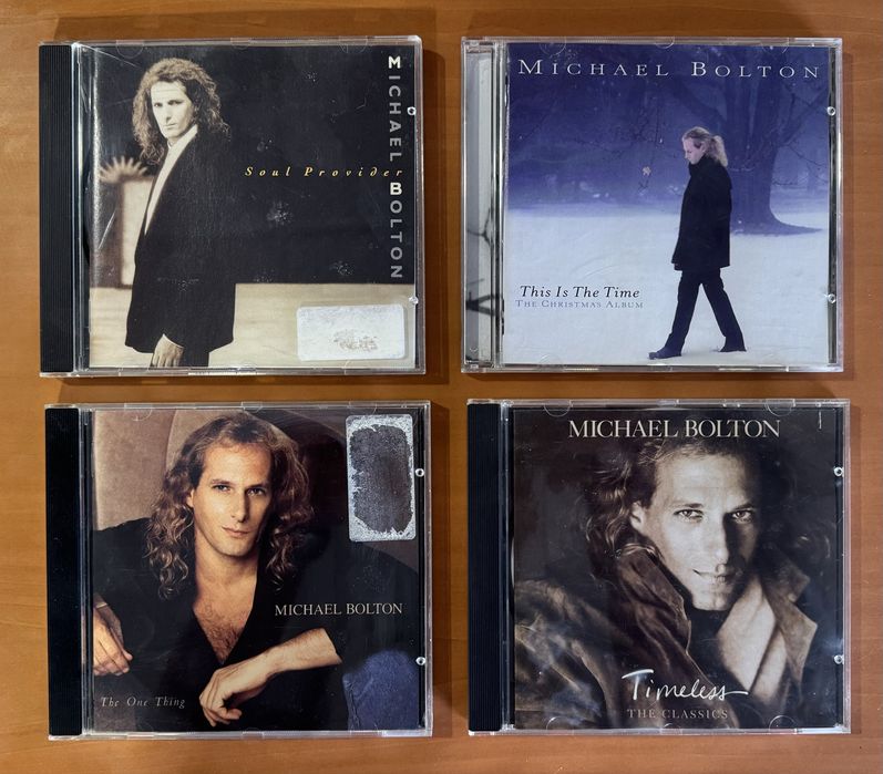 Michael Bolton - 4 Álbuns - CD’s