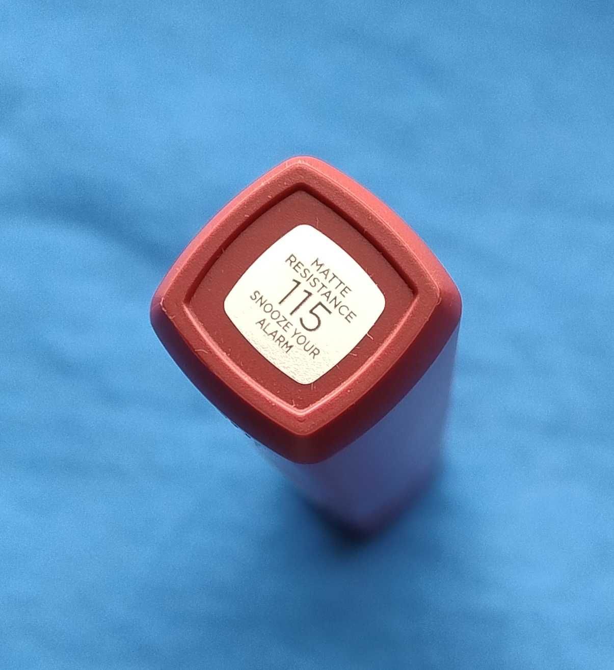 nowa pomadka w płynie Loreal Infaillible Matte Resistance 115