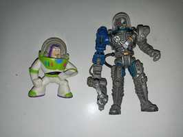 Trzy postacie figurki z bajki Toy Story