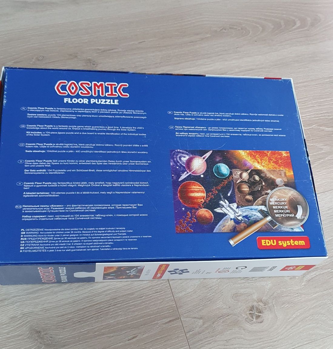 Duże puzzle Cosmic rozm obrazka 98× 68