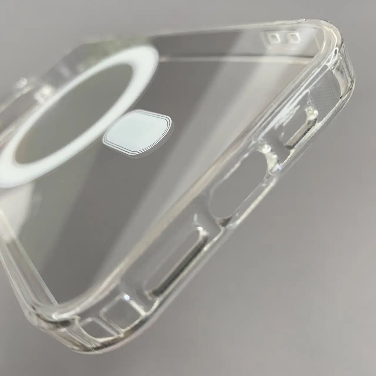 Прозорий чохол з MagSafe для iPhone | Silicone Clear Case Transparent