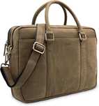 Leabags Torba Skórzana Vintage 43X32Cm 16" Laptop Bawola