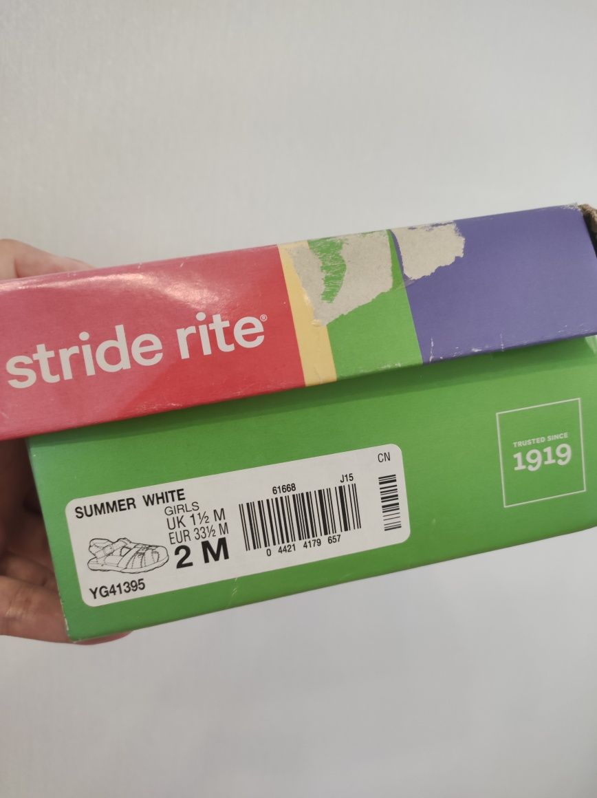 Босоніжки, босоножки, кожа, шкіряні, Stride rite