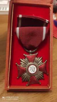 Medal brązowy prl odznaka