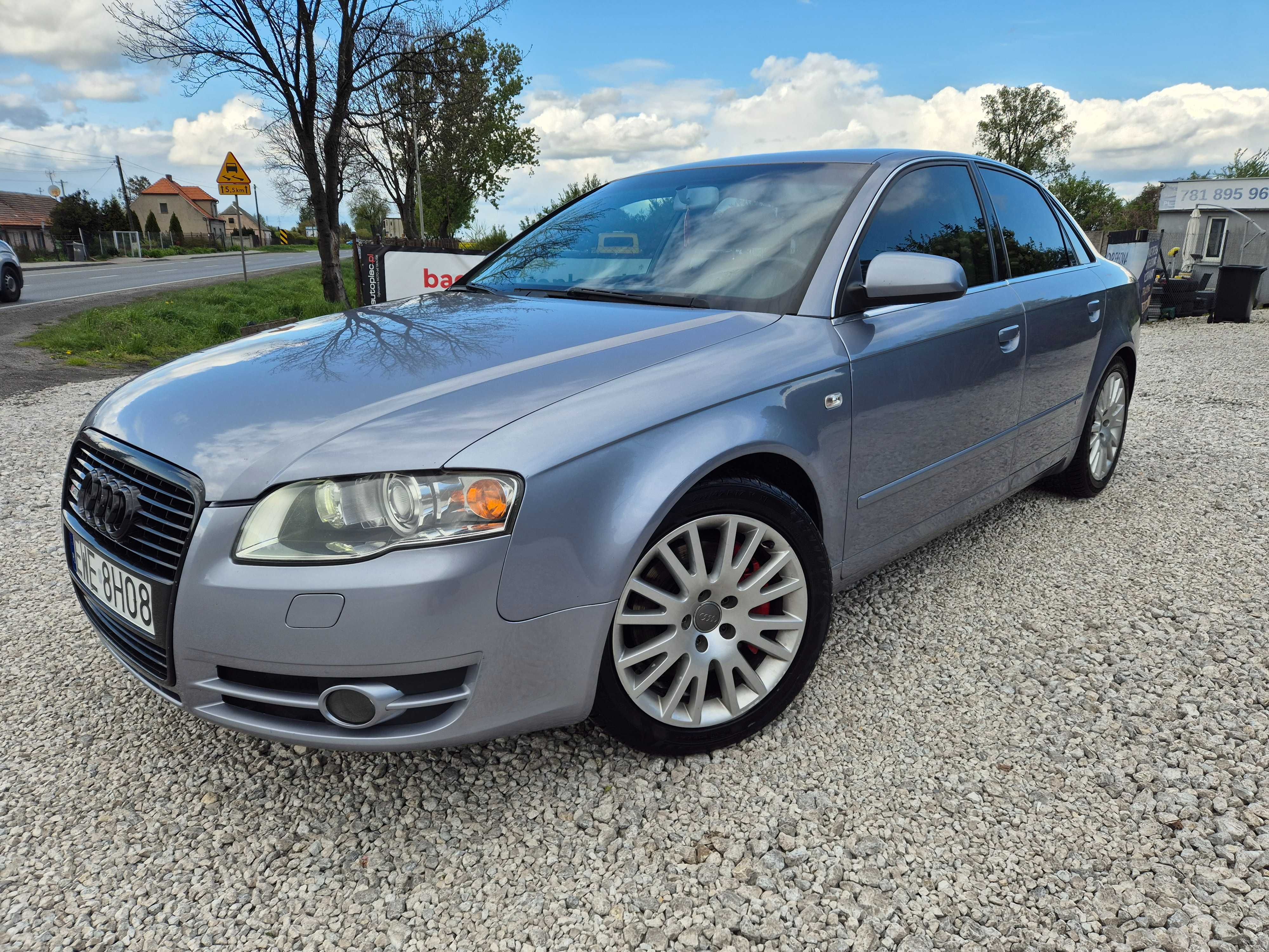 AUDI A 4 2.0 200KM  S-LINE Alu Automat Klimatronik Stan Bdb