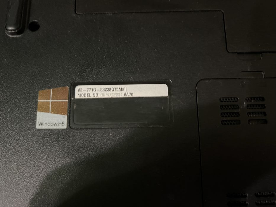 Ноутбук Acer Aspire V3-771G