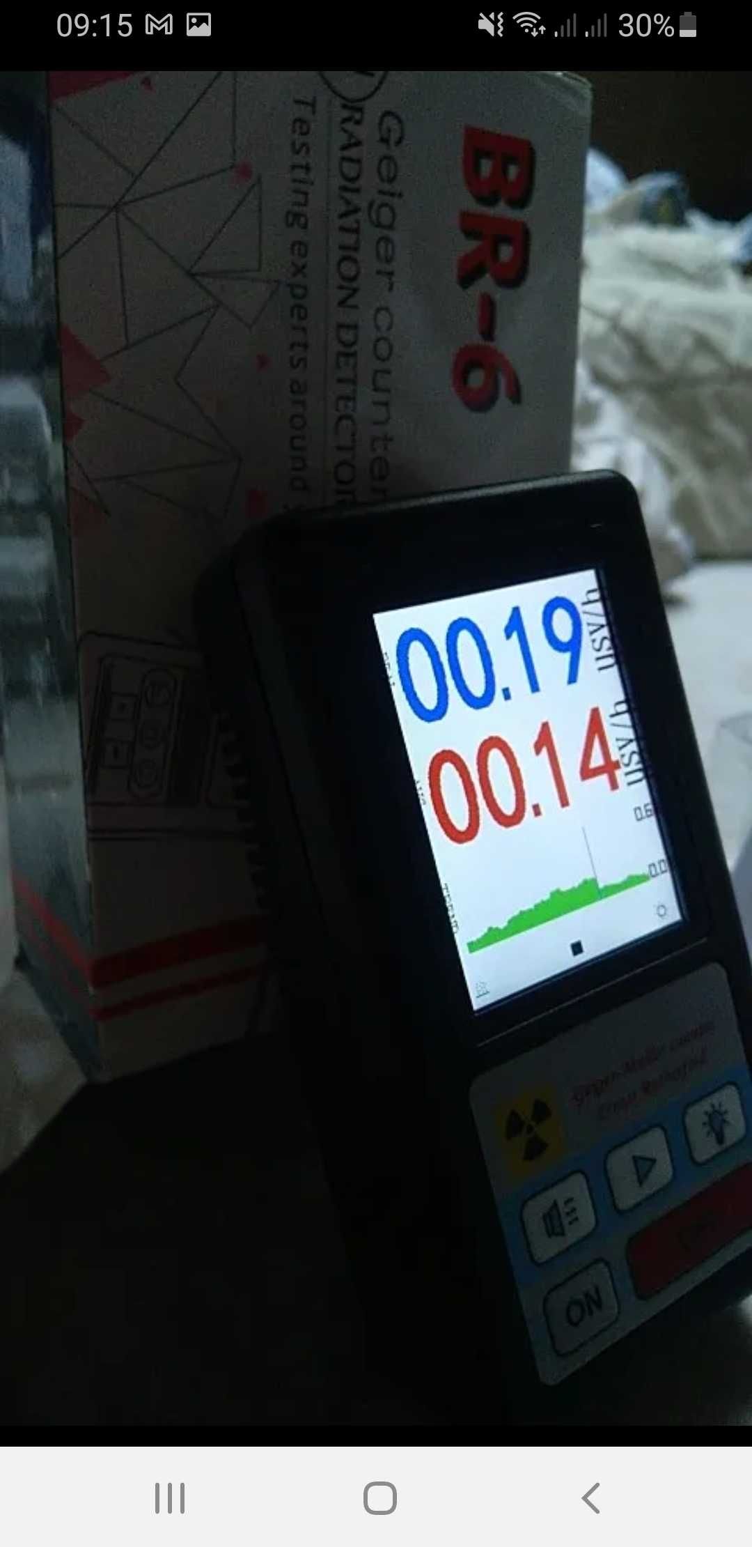 Лічильник радіаційного випромінювання Гейгера-Мюллера Оригінал!