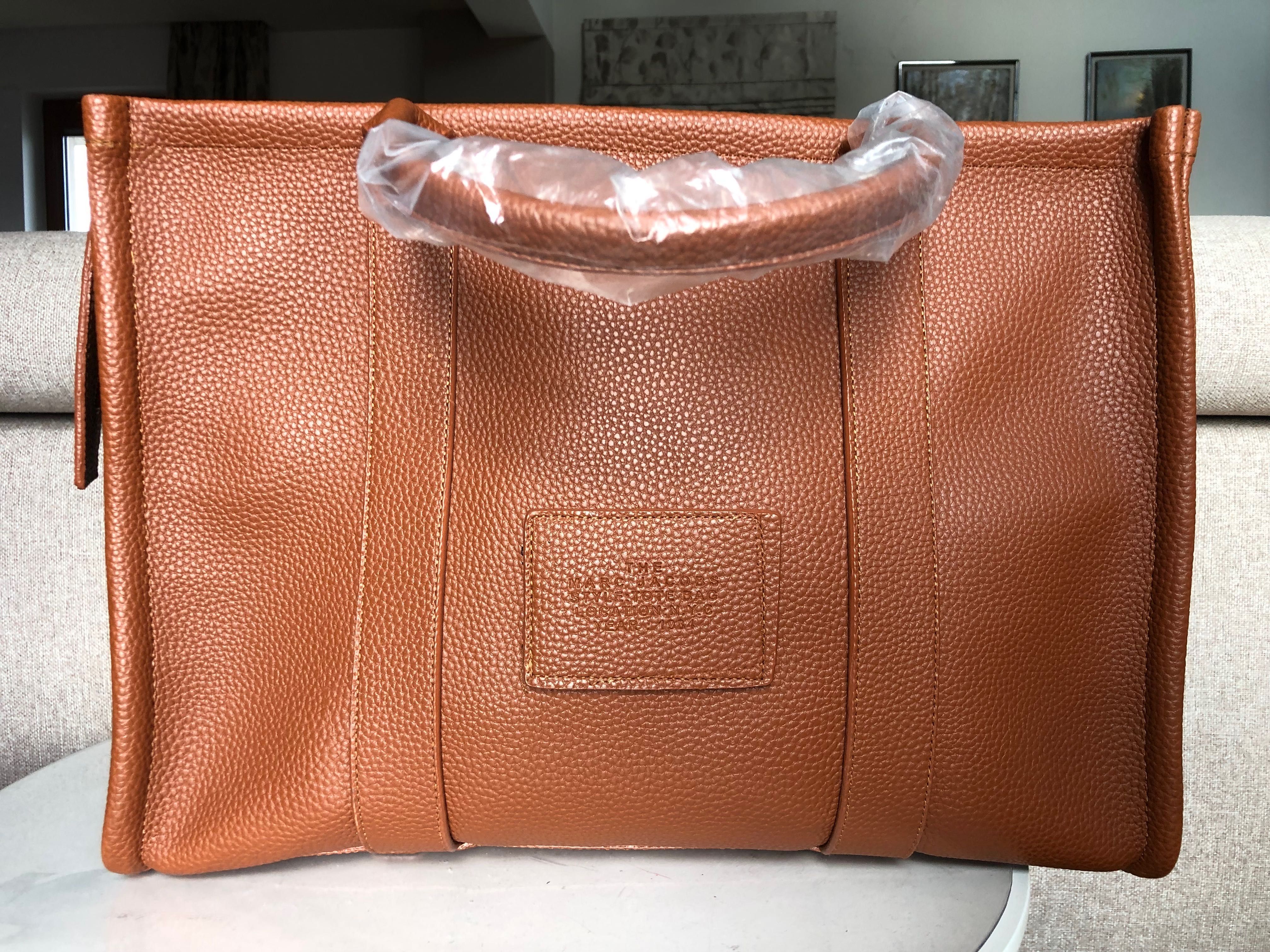 Torebka Tote Bag Marc Jacobs nowa camel bardzo duża XL okazja