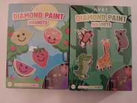 Diamond painting magnesy 2 zestawy