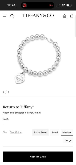 Браслет Tiffany оригинал