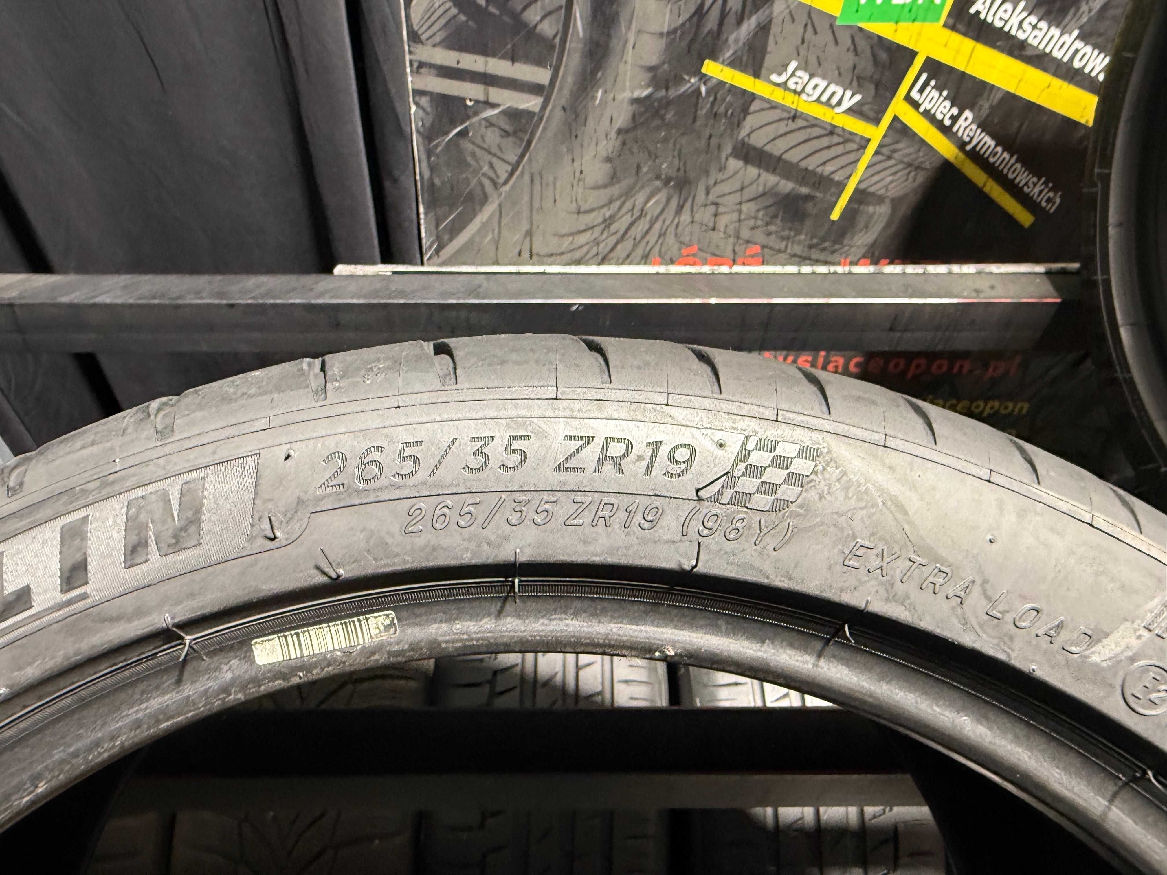 Opony Letnie 265/35/19 MICHELIN PILOT SPORT #3086