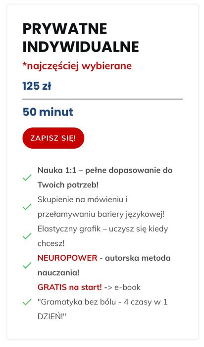 ANGIELSKI z lektorem - korepetycje i konwersacje - lekcje online