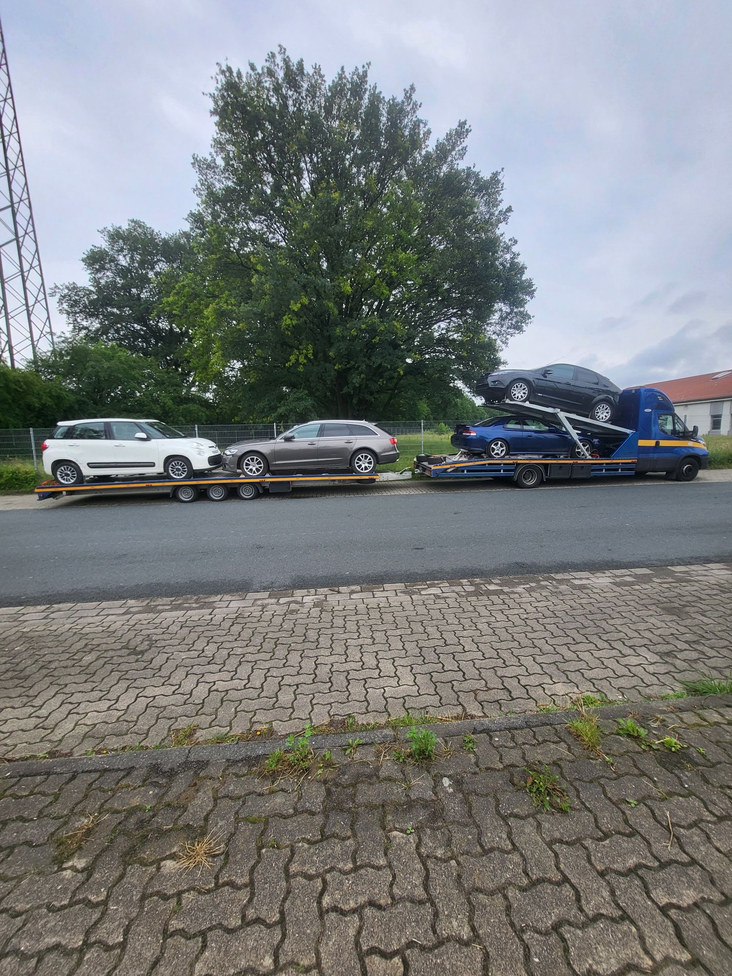 Transport pojazdów i maszyn