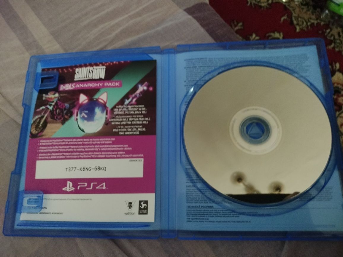 Saints row day one edition PS4