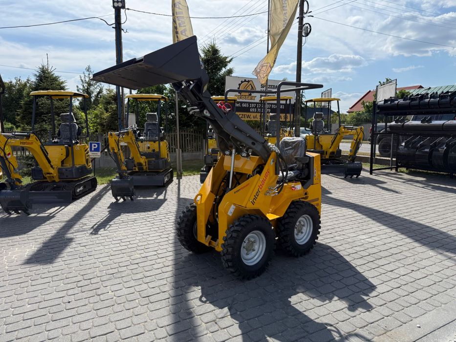 NOWA mini ładowarka Interbauer MLR240 BOBCAT udźwig 350kg szer. 101cm