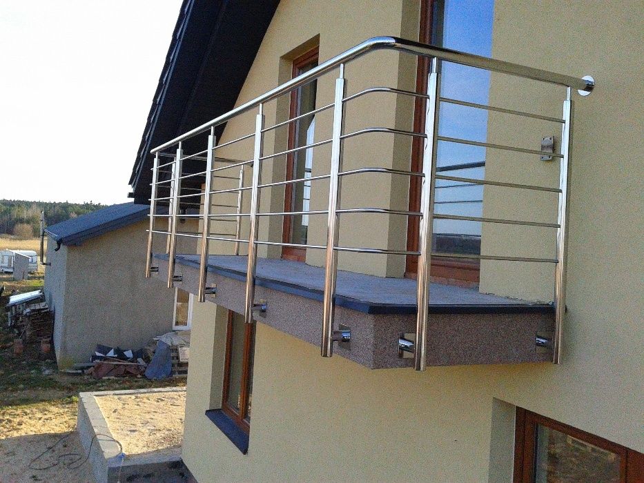 Balustrady, barierki, poręcze Nierdzewne