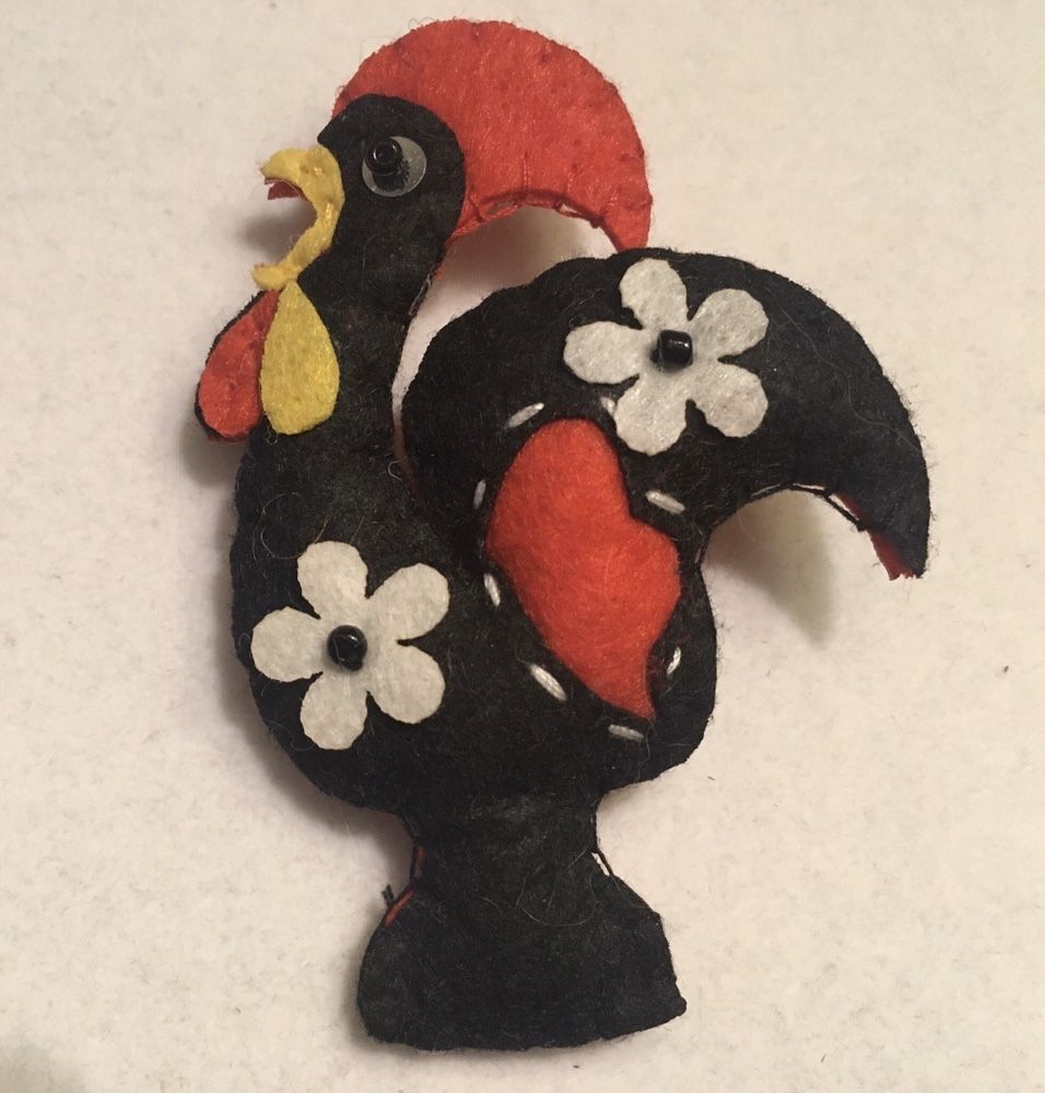 Pregadeira Alfinete Broche joaninha galo Barcelos