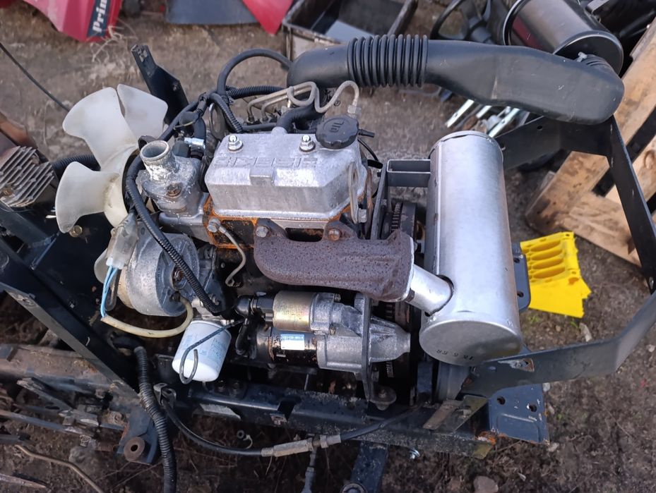 Kosiarka traktorek ISEKI sg15 silnik ISEKI czesci