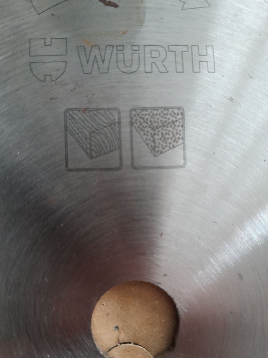 Tarczą widiowa do drewna wurth 180mm