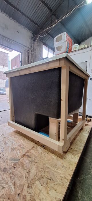 Balia beczka schladzalnik po saunie bania schladzania zimną wodę kwadr