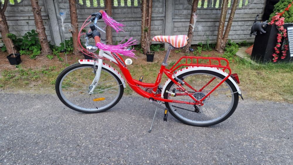 Rower dla dziewczynki 24 cale