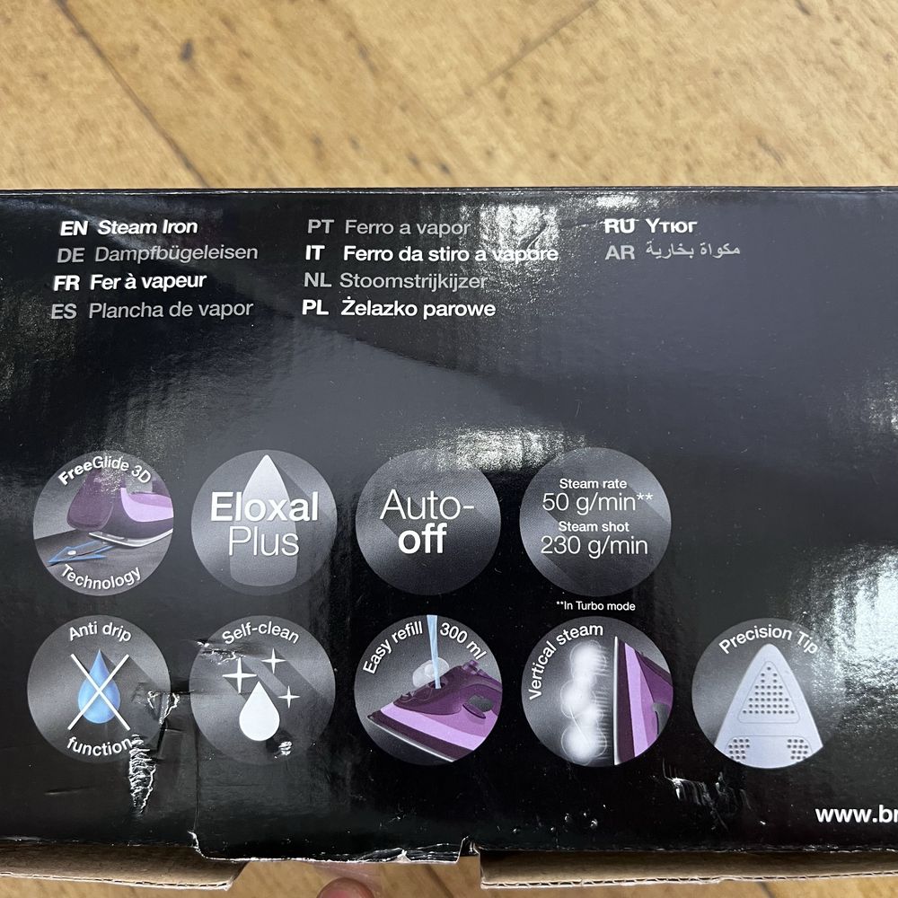 Ferro a Vapor Braun TexStyle 7 Pro - NOVO