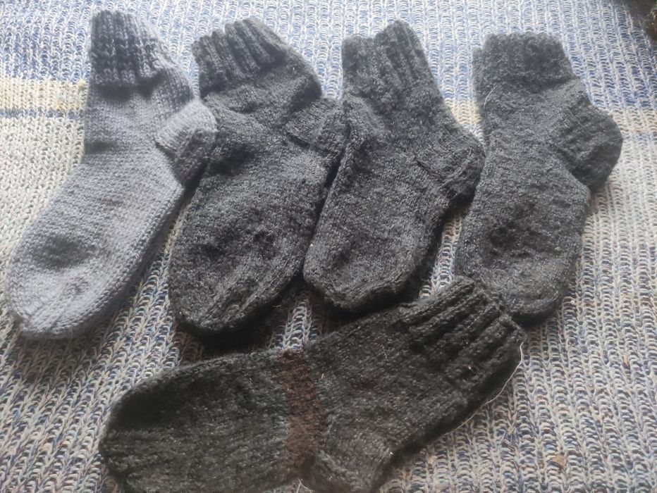 Обмен вязанные носки