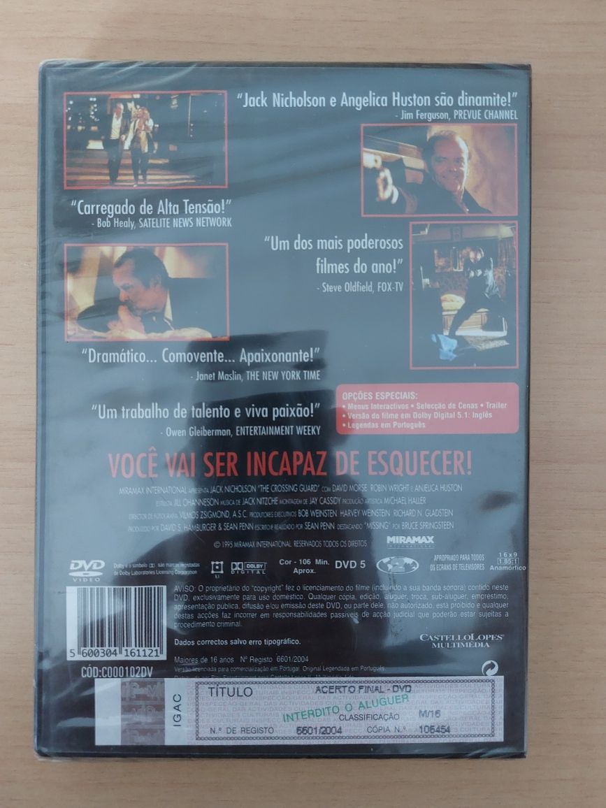 DVD Novo e Selado - Acerto Final