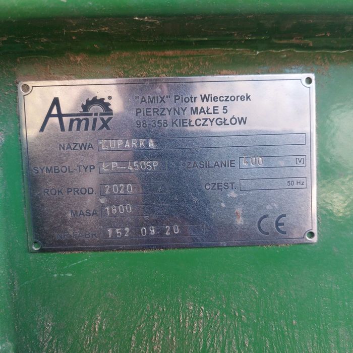 Piłołuparka Piło łuparka do drewna AMIX ŁP-450SP