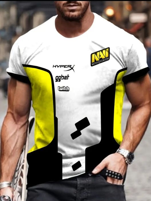 Футболка NAVI біла чоловіча, розмір: XXL