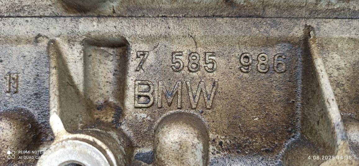 Silnik N55B30A uszkodzony - panewka
