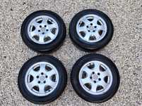 Alufelgi 4x100, 6,5x15, VW, Audi, koła, opony