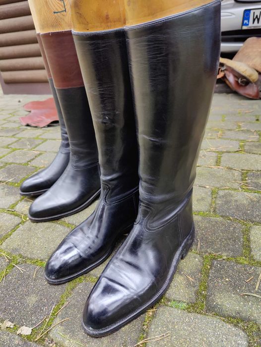 Oficerki czarne rozmiar 41 na prawidle