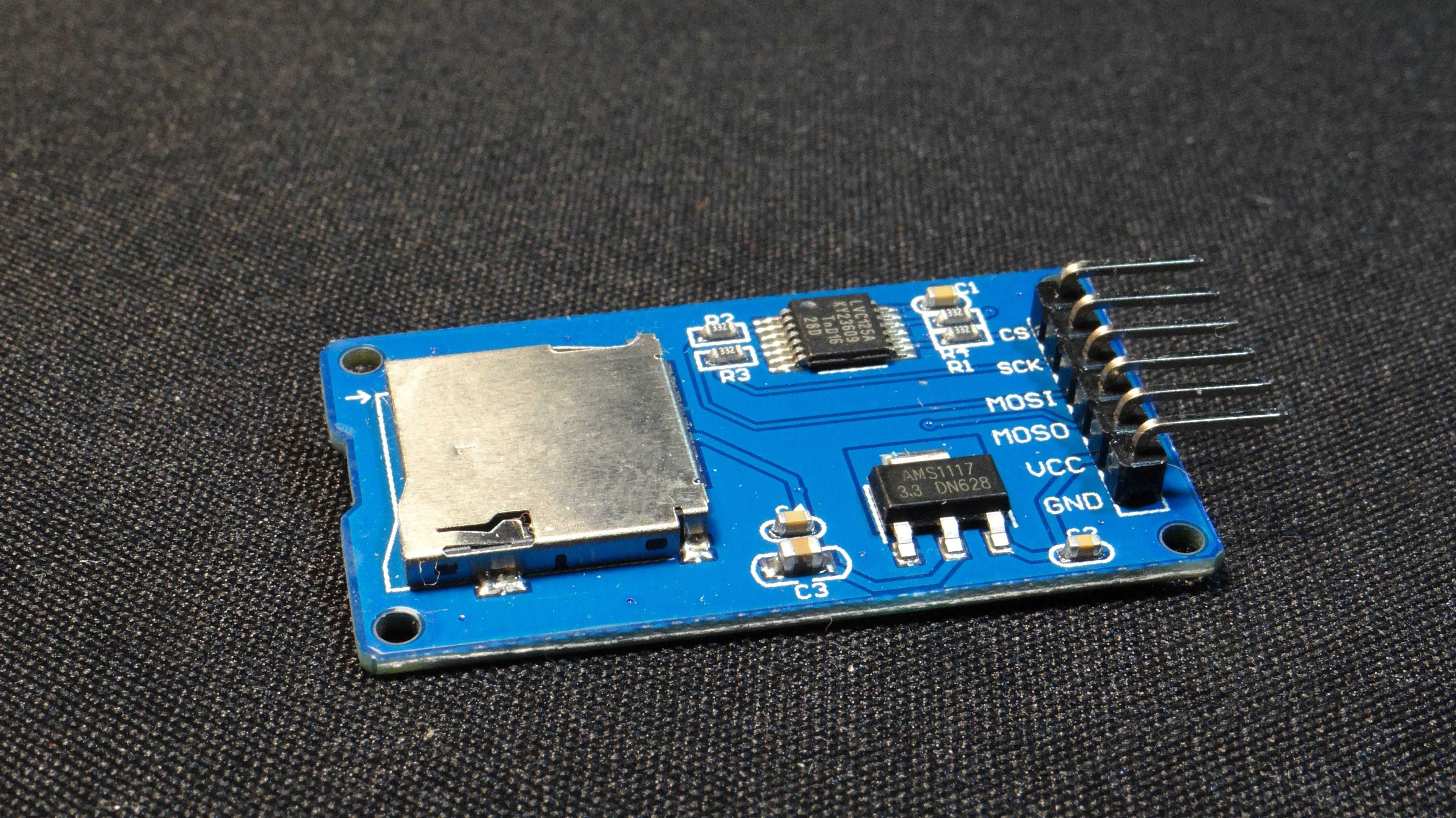 Модуль MicroSD TF Reader Arduino, ARM