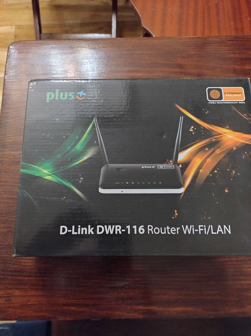 Router D-Link DWR116 + Huawei E173