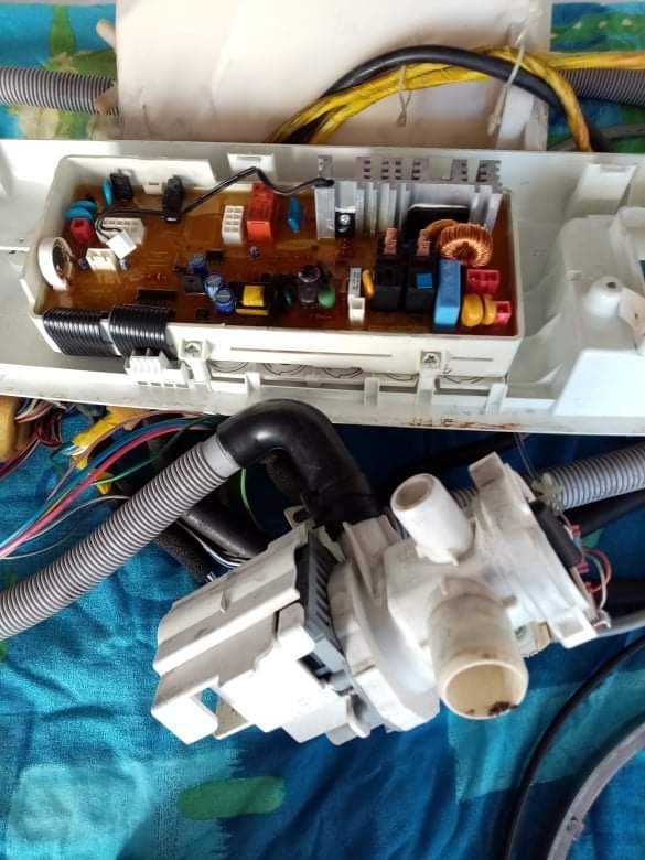 Motor máquina de lavar roupa e parte eléctrica