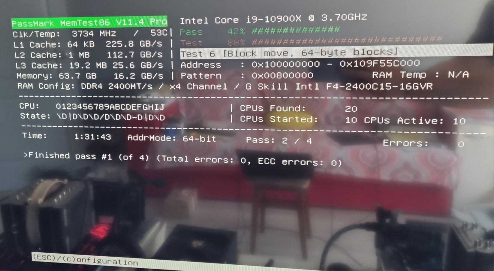 Оперативна пам'ять DDR4 16Gb 2800Mhz ОЗУ
