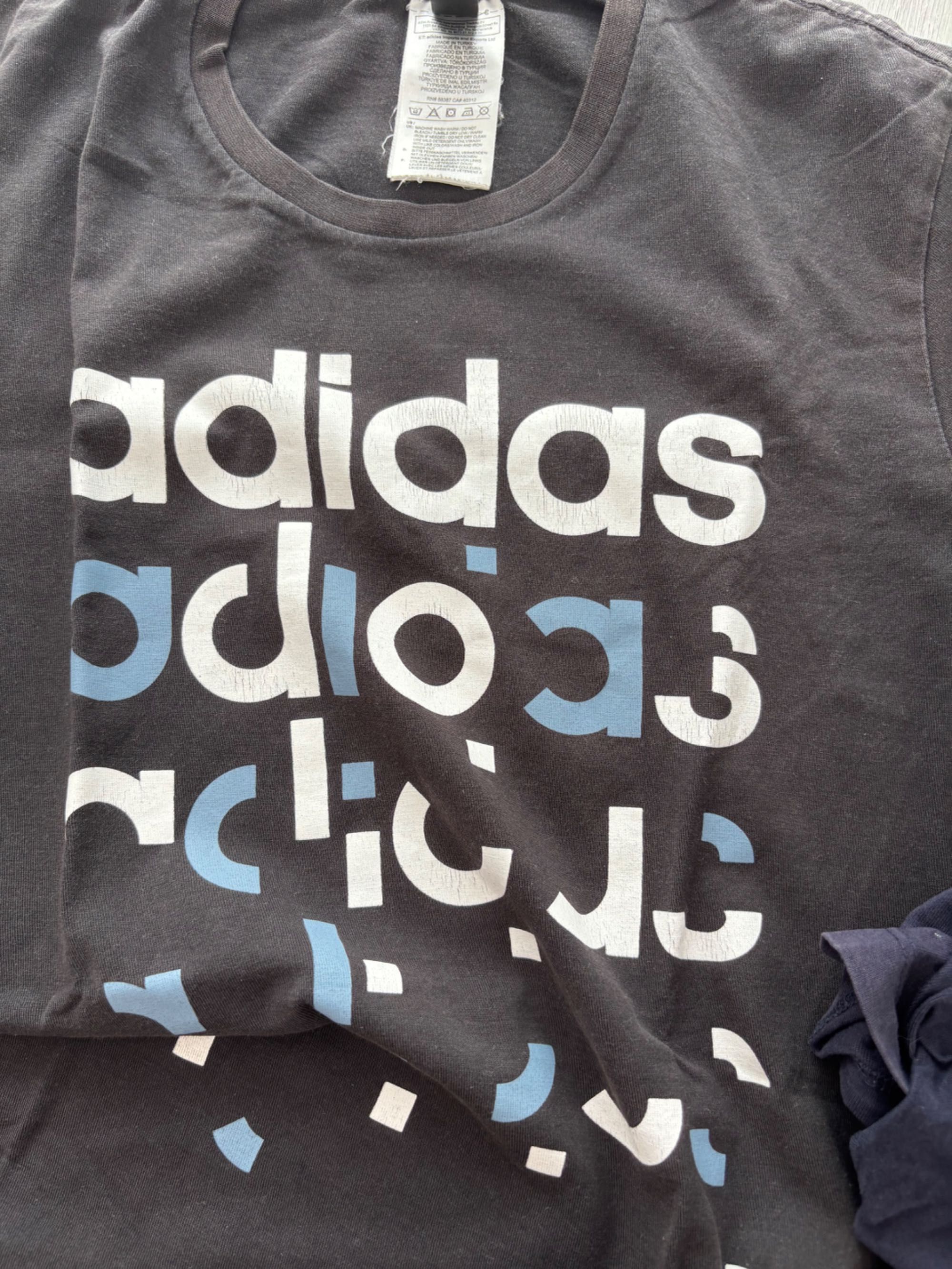 2 pak T-shirt męski Zara Adidas