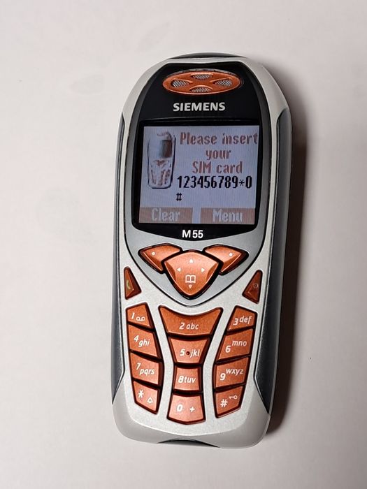 Siemens M55 telemóvel colecção raro