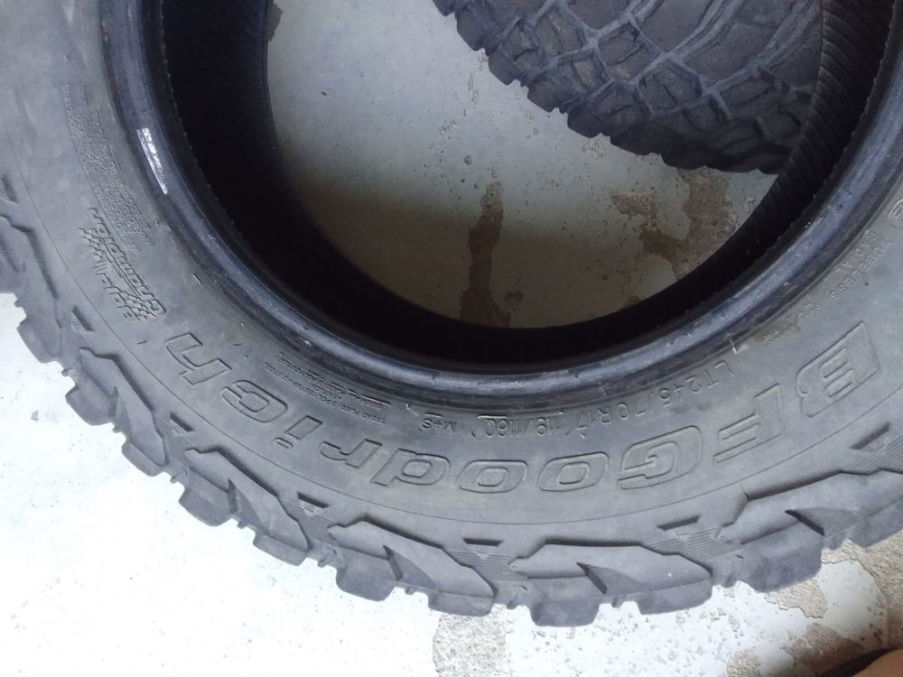 4 Pneus 245/70 R17 Bf goodrich All Terrain