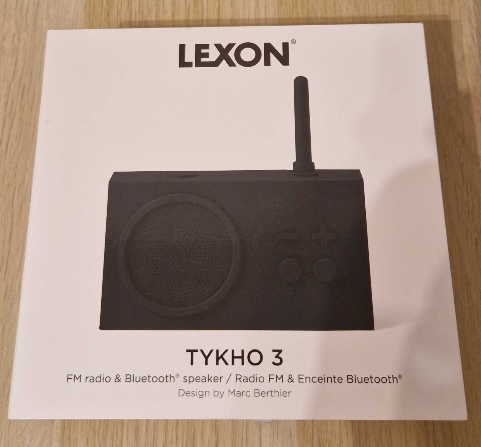 Lexon TYKHO 3 radio FM + głośnik Bluetooth