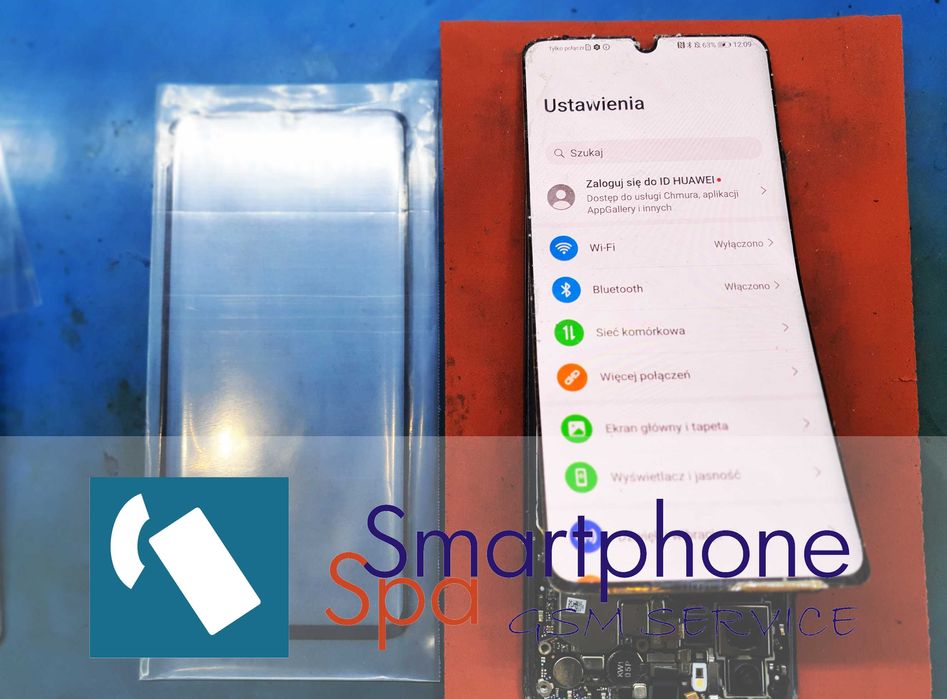 Nowa Szybka Huawei P30 PRO wymiana szybki Gratis