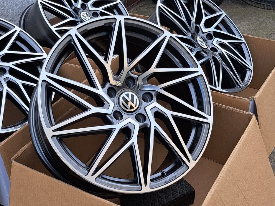 ALUFELGI NOWE VW 18 5x112 T-Roc Passat Golf Jetta Scirocco PFP KT20
