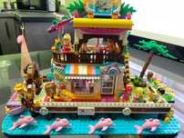 "Ручная работа" Детский домик из конструктора lego, Qman. v4